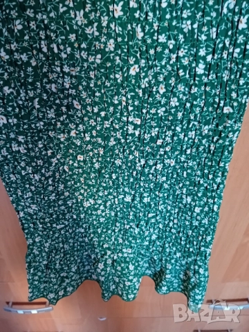 Зелена рокля Shein , снимка 7 - Рокли - 51548442