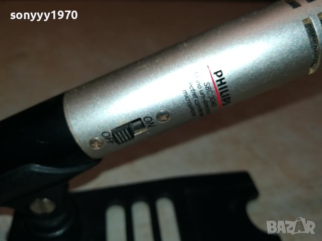 PHILIPS-МИКРОФОН СЪС СТОЙКА 2201241020, снимка 6 - Микрофони - 43920437
