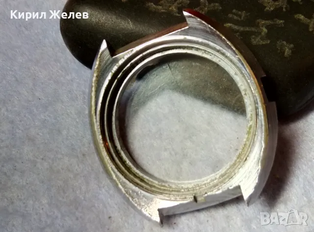 КАСА със СТЪКЛО от СТАР РЯДЪК МОДЕЛ МЪЖКИ РЪЧЕН ЧАСОВНИК 49758, снимка 3 - Други - 48708157