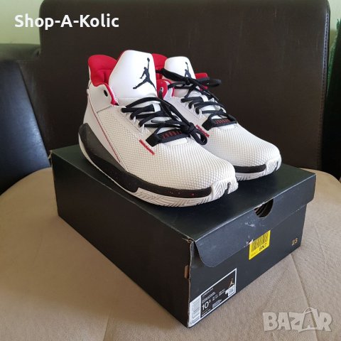Original Nike Air JORDAN 2X3 Basketball Shoes White/Black Gym Red, снимка 3 - Кецове - 38344268