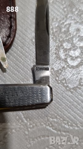 Антикварен джобен комплект, ножче Rostfrei и сребърна клечка за нокти 835 проба  ! , снимка 8 - Антикварни и старинни предмети - 43257768