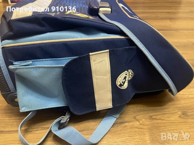 Детска раница Real Madrid+папка и несесери, снимка 10 - Раници - 51423713