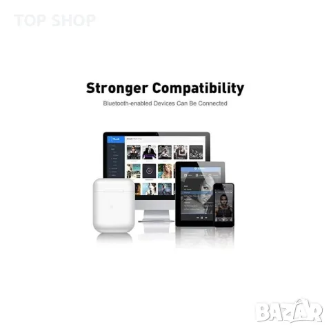 PRO 200 БЕЗЖИЧНИ СЛУШАЛКИ BLUETOOTH 5.0, снимка 4 - Bluetooth слушалки - 48788189