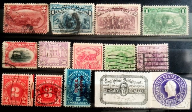 Стари Пощенски марки-4, снимка 2 - Филателия - 39557246