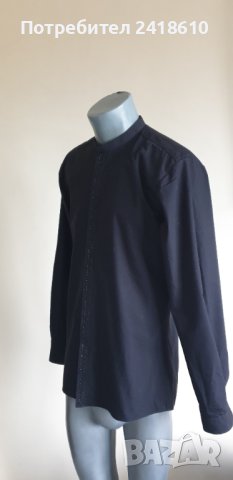 Hugo Boss HUGO Enrique Extra Slim Fit Mens Size 40/ 15 3/4/ М НОВО! ОРИГИНАЛ! Мъжка Риза!, снимка 8 - Ризи - 43061009