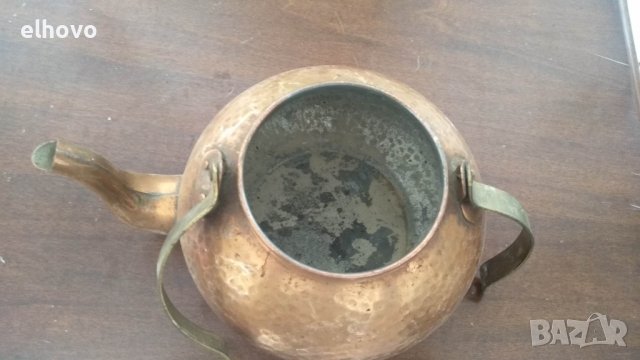 Меден чайник, снимка 5 - Антикварни и старинни предмети - 39358322