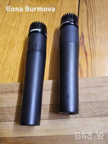 МИКРОФОНИ "SHURE" -SM 57- РАБОТЕЩИ, снимка 2 - Микрофони - 53245279