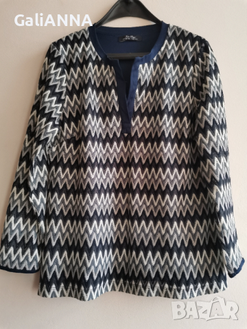 СТРАХОТНА БЛУЗА ЕФЕКТЕН ДЕСЕН РАЗМЕР XL, снимка 7 - Тениски - 36458705