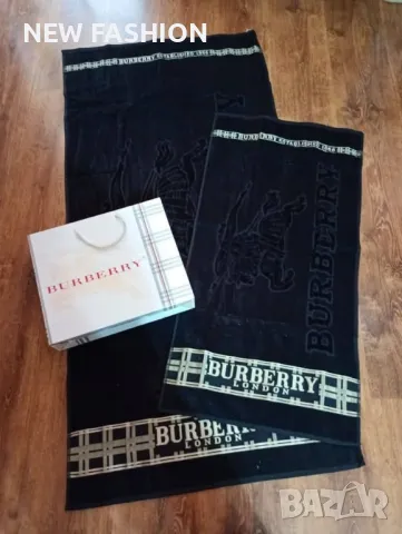 Памучни Хавлии -2бр ✨Dior ✨ Victoria Secret ✨ Burberry ✨, снимка 9 - Хавлиени кърпи - 50316278