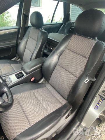 Кожен салон с плат Авангард за Мерцедес Ц класа w203 комби предни и задни седалки и тапицерия врати