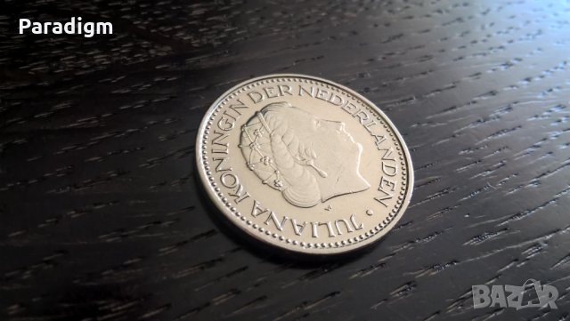 Монета - Холандия - 1 гулден | 1972г., снимка 2 - Нумизматика и бонистика - 33202674