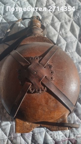 Продавам антична дървена бъклица , снимка 5 - Антикварни и старинни предмети - 38345926