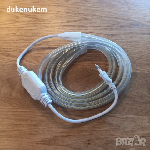 COB LED лента XUNATA 220V, 2 м, 288 LED/m, IP65, студена светлина 4000K, снимка 8 - Лед осветление - 52652086