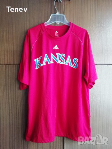 Kansas Trajan Arch Triblend оригинална тениска размер L