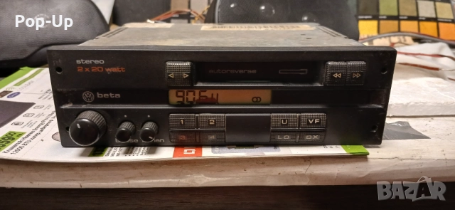 VW Beta ретро автокасетофон