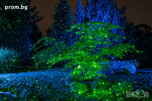 многоточков лазер, градинска декорация, Luxula, нов, немски, внос от Германия, снимка 5 - Лед осветление - 28250991