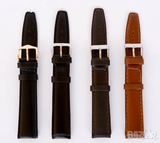 НОВИ КАЧЕСТВЕНИ КАИШКИ ЗА ЧАСОВНИЦИ.КАФЯВА ЧЕРНА БЯЛА БЕЖОВА КАИШКА ЗА ЧАСОВНИК. WATCH STRAP STRAPS
