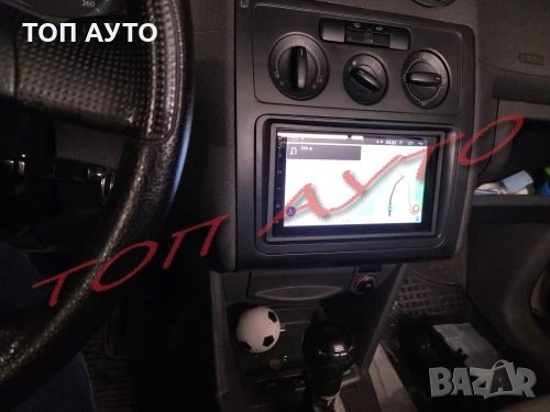 VAG Адаптерна Рамка За Мултимедия 2 Din VW Skoda Seat Черна, снимка 7 - Аксесоари и консумативи - 34862840