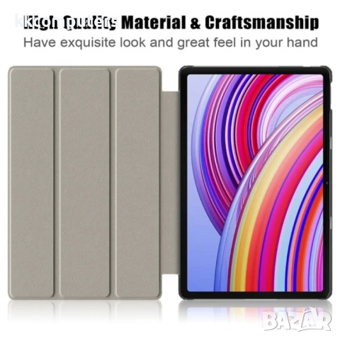 Xiaomi Redmi Pad Pro 12.1 Кожен Калъф и Протектор, снимка 7 - Калъфи, кейсове - 51137442