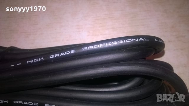  low-noise cable-кабел за микрофон, снимка 10 - Микрофони - 27005693