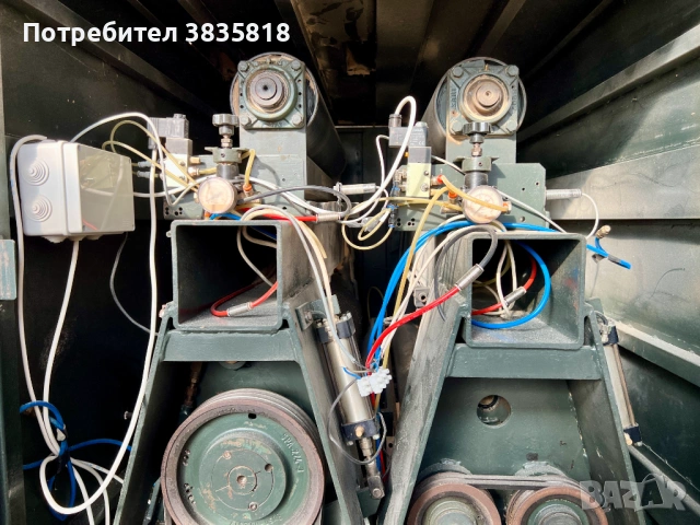 Двувалов калибровъчен шлайф Sandingmaster, снимка 4 - Други машини и части - 53316992