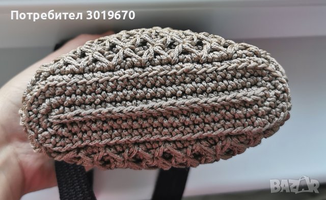 Мини плетена чанта, снимка 3 - Чанти - 36613119