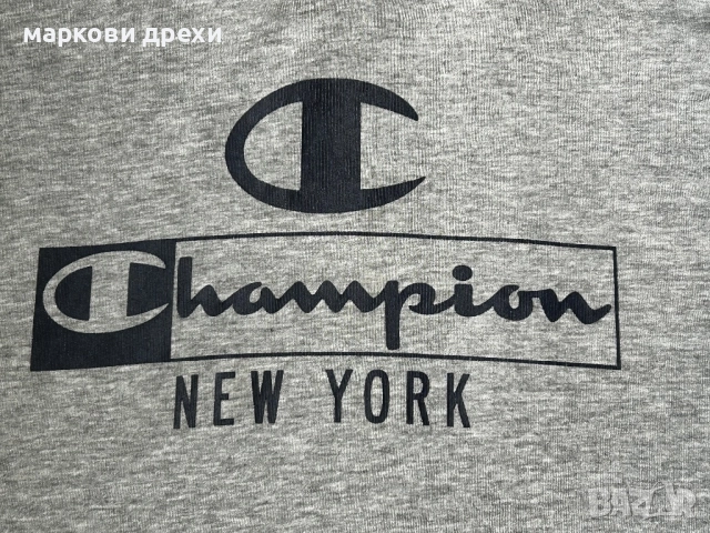CHAMPION Felpa Hoodie Graphic Logo XL, снимка 5 - Суичъри - 52725413