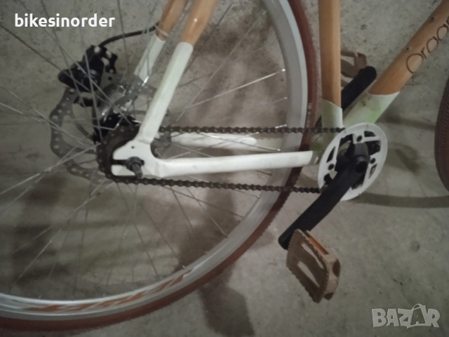 бамбуков пистов велосипед 27,5 цола, снимка 7 - Велосипеди - 52519538