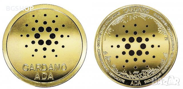 Кардано АДА монета / Cardano ADA Coin ( ADA ) - Gold, снимка 1 - Нумизматика и бонистика - 39115979