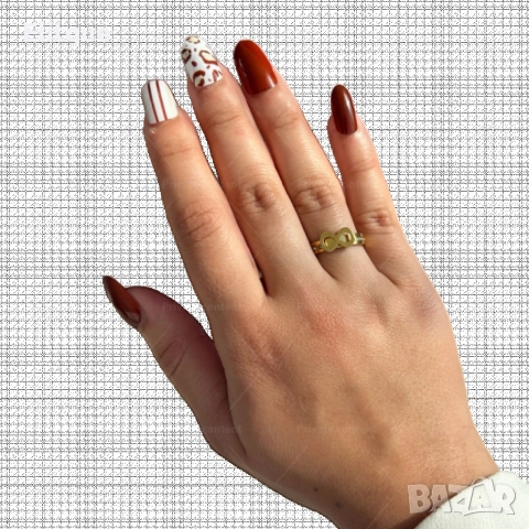 Дамски пръстен от медицинска стомана със символ на безкрайната любов, снимка 3 - Пръстени - 52871068