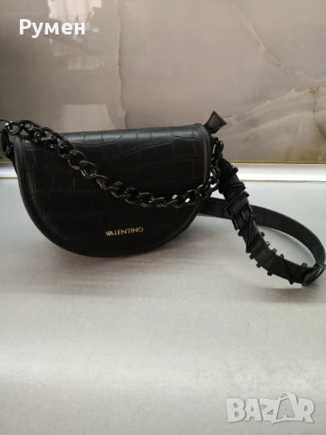 Valentino Bags черна чанта, снимка 16 - Чанти - 51059974