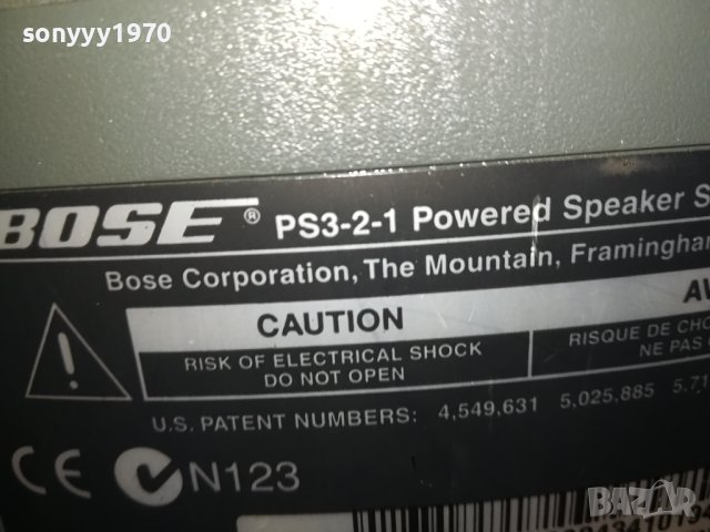 BOSE PS3-2-1 POWERED SUBWOOFER-MADE IN IRELAND-ВНОС SWISS 2911231630, снимка 2 - Тонколони - 43200210