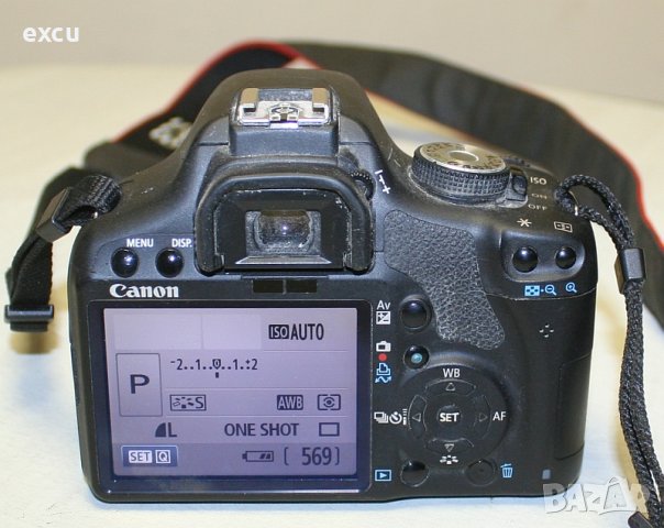 Фотоапарат Canon 500D с обектив Canon EF-S 18-55 IS II, снимка 4 - Фотоапарати - 42958465