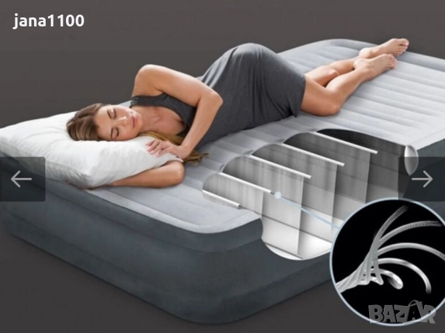 Надуваем матрак IntexDura-BeamDelux191/99/33см, снимка 3 - Матраци - 51878728