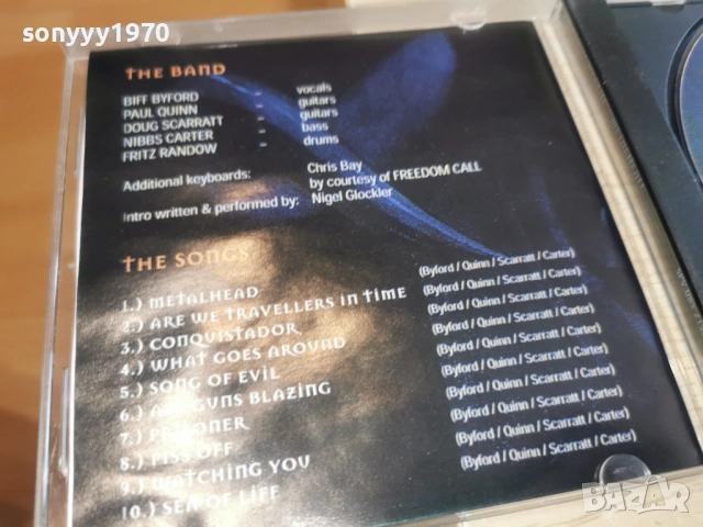 SAXON CD 0302261037, снимка 3 - CD дискове - 53334063