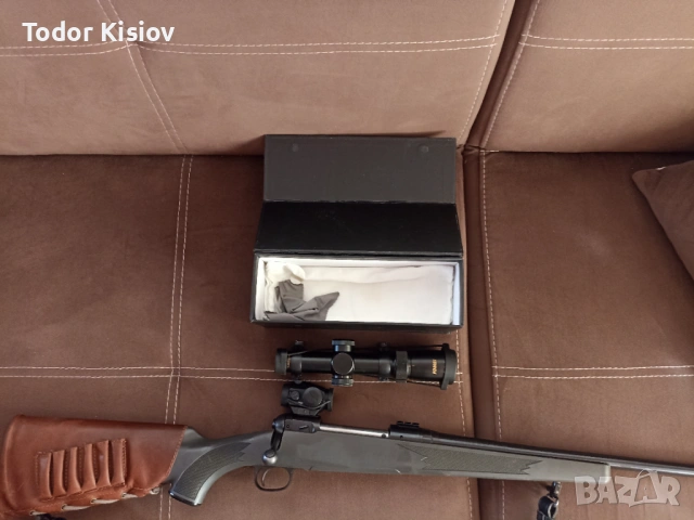 Продавам карабина савиж 30-06 с оптика фомей 1-4*24, снимка 3 - Ловно оръжие - 53128221