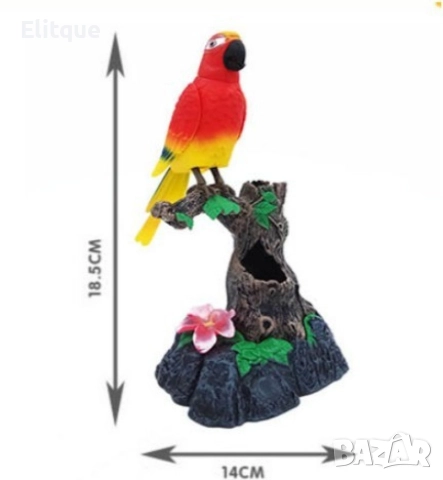 Разглобяема пластмасова играчка, Папагал, снимка 11 - Фигурки - 52787636