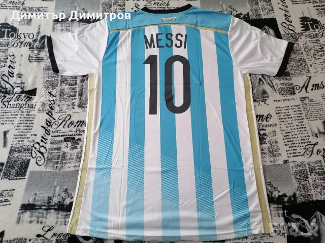 Тениска на Аржентина - Меси , снимка 2 - Футбол - 44857923