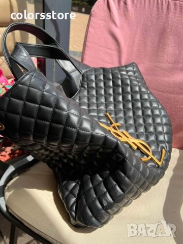 Луксозна Черна чанта/реплика YSL код SG310, снимка 4 - Чанти - 39333243