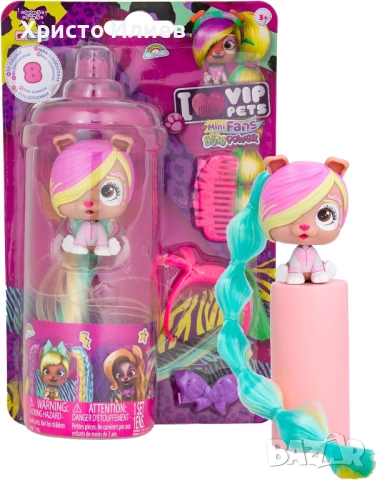 Vip Pets Модно кученце за прически с аксесоари - 3 вида