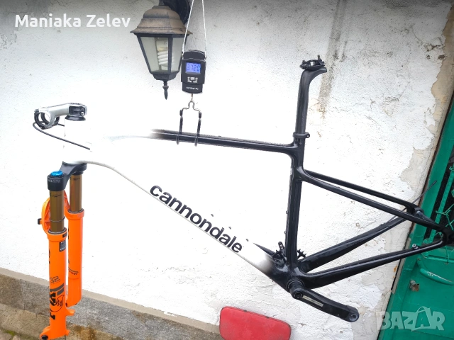 Cannondale Scalpel HT Hi-MOD 1 – рамка + компоненти (М размер), снимка 12 - Велосипеди - 53451368
