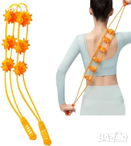 Ръчно масажно въже – 100 см, за мускулна релаксация, снимка 9 - Други - 49173517