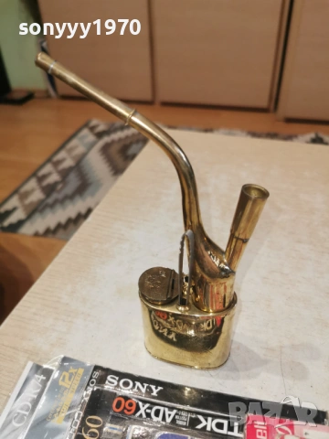 лула мед/месинг/златен цвят 0802261532, снимка 16 - Антикварни и старинни предмети - 53402431