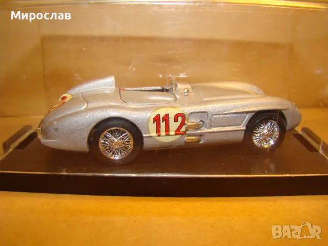 1/43 BRUMM MERCEDES BENZ 300 SLR МОДЕЛ КОЛИЧКА ИГРАЧКА, снимка 4 - Колекции - 48493083