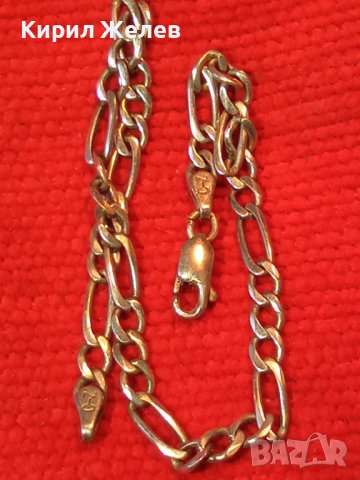 КРАСИВА МАРКОВА СРЕБЪРНА ГРИВНА СРЕБРО 925 C-Z КЛАСИЧЕСКА КАРТИЕ ПЛЕТКА 30380, снимка 13 - Гривни - 43223024