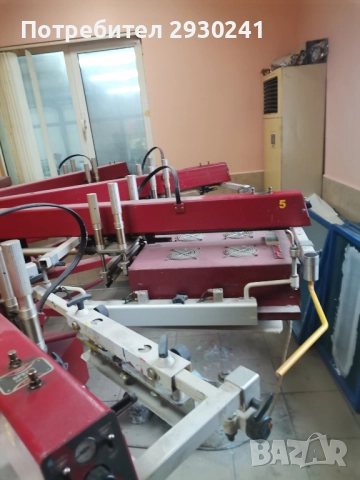 Оборудване за ситопечат, снимка 5 - Други машини и части - 51435908