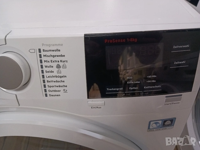 Сушилня с термопомпа АЕГ Aeg Series 8000 A+++ 8кг 2 години гаранция!, снимка 10 - Сушилни - 53278517