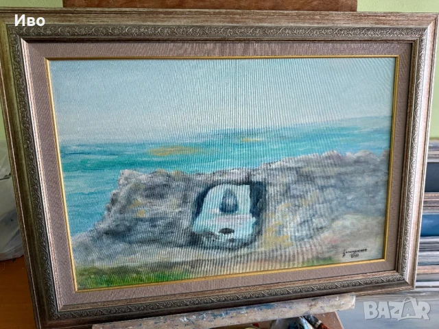 Картини масло върху платно, натюрморт,портрети и пейзажи от Доц д-р Христо Иванов Сапунджиев, снимка 16 - Картини - 50676247