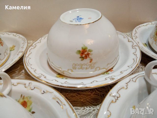 Руски порцелан , снимка 10 - Чаши - 43583343