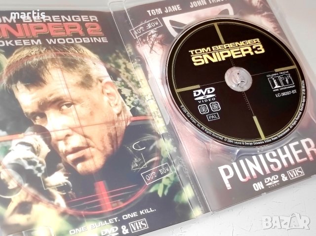 Sniper DVD /Бг.суб./, снимка 3 - DVD филми - 43690179